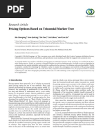 Pricing Options Based On Trinomial Markov Tree PDF