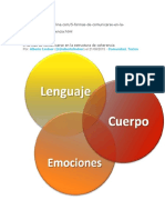 5 Formas de Comunicarse en La Estructura de Coherencia