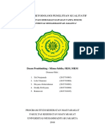 Kelompok 4 - Metlit Kualitatif - Implementasi KTR Di UMJ PDF