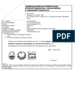 Formulir Kesediaan Peserta - Sertifikasi TACB 2019