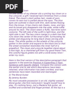 Download Samples of Descriptive Essays by Ronak Gala SN40586987 doc pdf