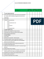 Format Penilaian Dressing Infus Fix