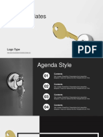 Dollar Key Concept PowerPoint Templates