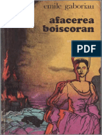 Emile Gaboriau - Afacerea Boiscoran PDF