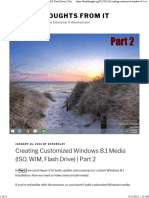 Creating Customized Windows 8.1 Media (ISO, WIM, Flash Drive) - Part 2 - Final Thoughts From IT PDF
