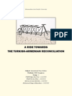 A Ride Towards The Turkish-Armenian Reconciliation: Ritsumeikan Asia Pacific University