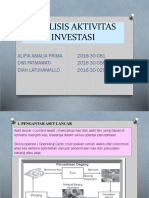 Analisis Aktivitas Investasi