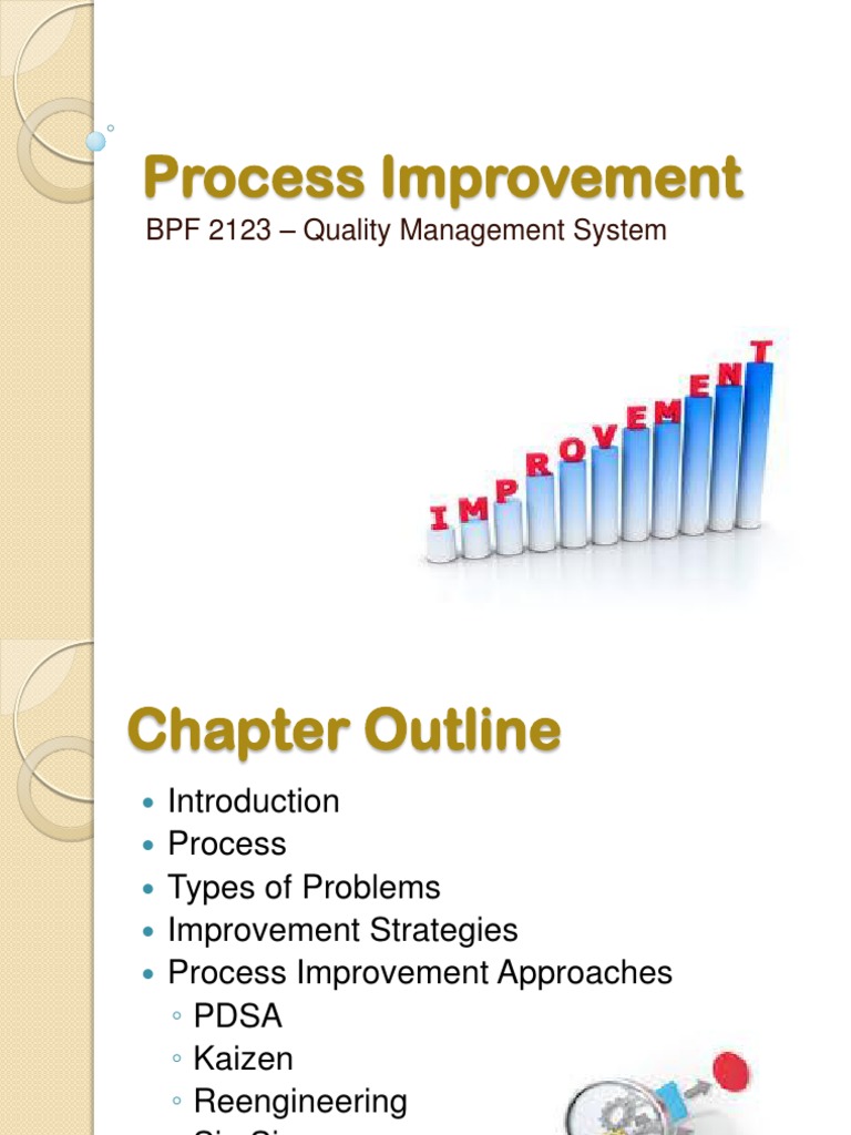 4 Process Improvement Pdf Pdf Business Process Quality Management