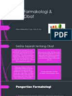 Konsep Farmakologi & Konsep Obat