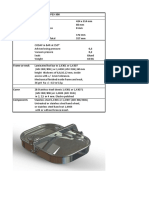 Technical File P23-308 Reference Dimensions 424 X 314 MM 60 MM 8 MM 172 MM 557 MM