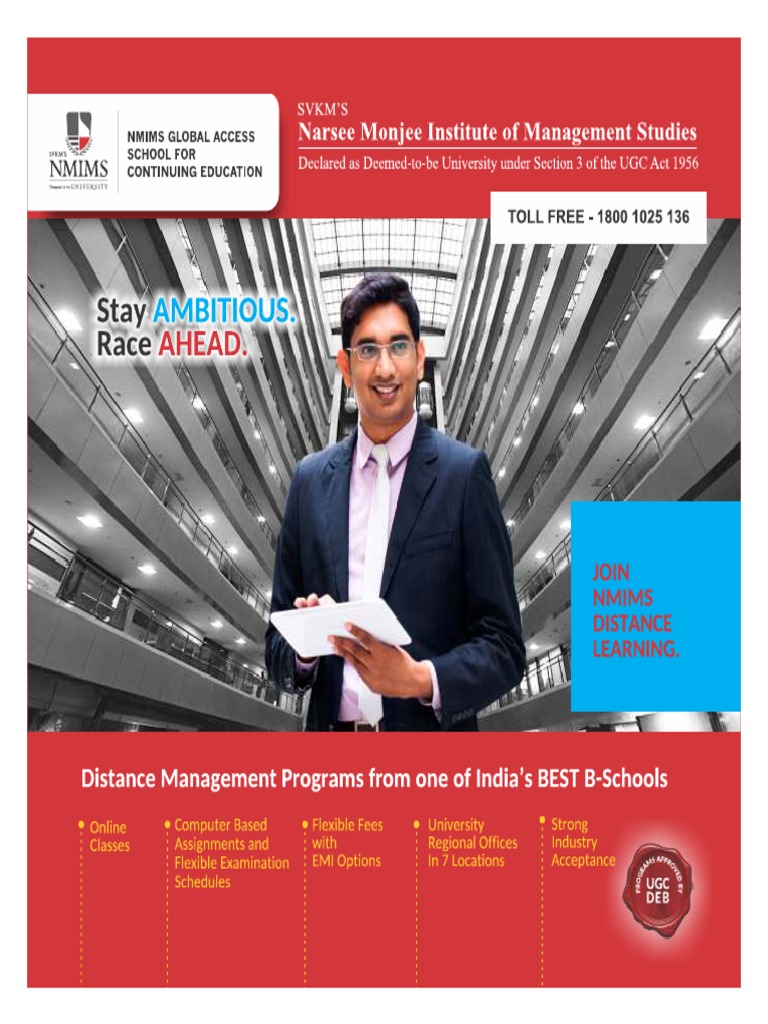 NMIMS 2025 Post Graduate Programs | PDF