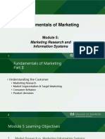 MKT305 (Module 5 MKTG Research)