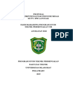Proposal Fieltrip Pim Ke PT SPR Langgak 1
