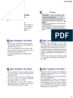 Morphological Image Processing: Basic Concepts in Set Theory Basic Concepts in Set Theory