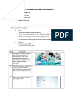 Jobsheet Kompresi Aorta Abdominalis