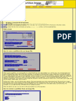 Partimage - Basic Usage