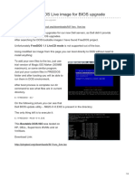 Bootable FreeDOS Live Image For BIOS Upgrade