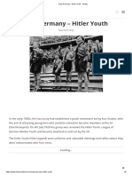 Nazi Germany - Hitler Youth - History