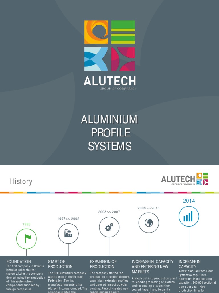 Alutech: Leading Aluminium Profile Systems & Doors | PDF | Window | Foundry