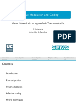 Adaptive Modulation and Coding: Master Universitario en Ingenier Ia de Telecomunicaci On