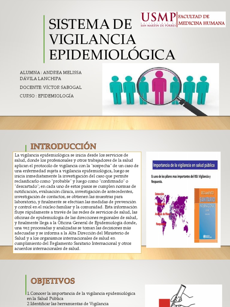 Sistema de Vigilancia Epidemiológica | PDF | Vigilancia | Epidemiología