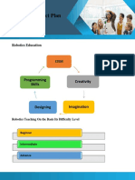 Robotics Project Plan: Creativity Programming Skills