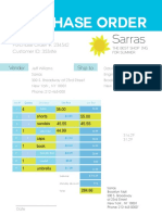 Purchase Order PDF