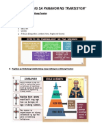 Ang Daigdig Sa Panahon NG Transisyon Handout