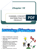 Channel Concepts: Distributing The Product
