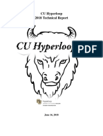 CU Hyperloop 2018 Technical Report: June 16, 2018