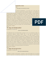 Tipos de Medium PDF