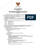 Pengumuman Jadwal Pembagian Ruang Tes Cpns Tahun 2018 PDF Tanpa Cap