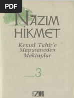 Nazım Hikmet 29 Kemal Tahir-E Mapushaneden Mektuplar Adam Yayınları PDF