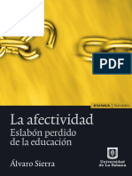 La Afectividad Eslabon Perdido de La Educacion PDF