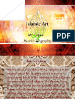 Islamic Art: Mr. Lopez World Geography