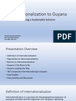 Internationalization To Guyana