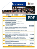 Calendario Primer Proceso 2019