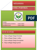 DINAMIKA PARTIKEL PPT