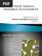 Presentation On: Human Resource Planning