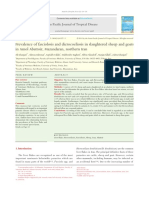 Prevalence of Fasciolosis and Dicrocoeliosis in Slaughtered Sheep and Goats in Amol Abattoit, Mazandaran, Northern Iran