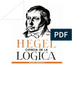 HEGEL, G.W.F. - Ciencia de La Lógica (Lógica Del Ser - SELECCIÓN II)