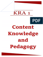 Applied Knowledge and Pedagogy