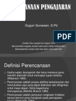 Perencanaan Pengajaran