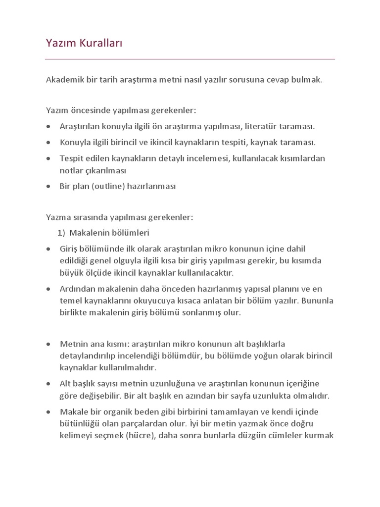 yazim kurallari pdf
