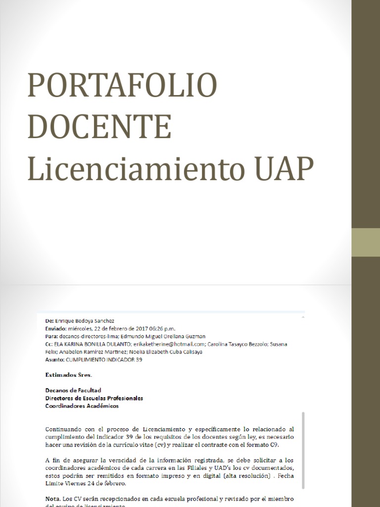 Estructura del Portafolio Docente | PDF | Maestros | Archivo de computadora