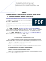 Legislação Grêmio Estudantil - Anexo IV