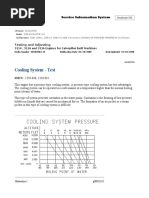 Cooling System - Test: Testing and Adjusting