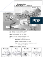 Ficha de Estudo - Relevo