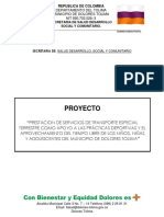 Perfil Proyecto TRANSPORTE ESPECIAL