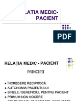 Curs Bioetica 6. Relatia Medic - Pacient +